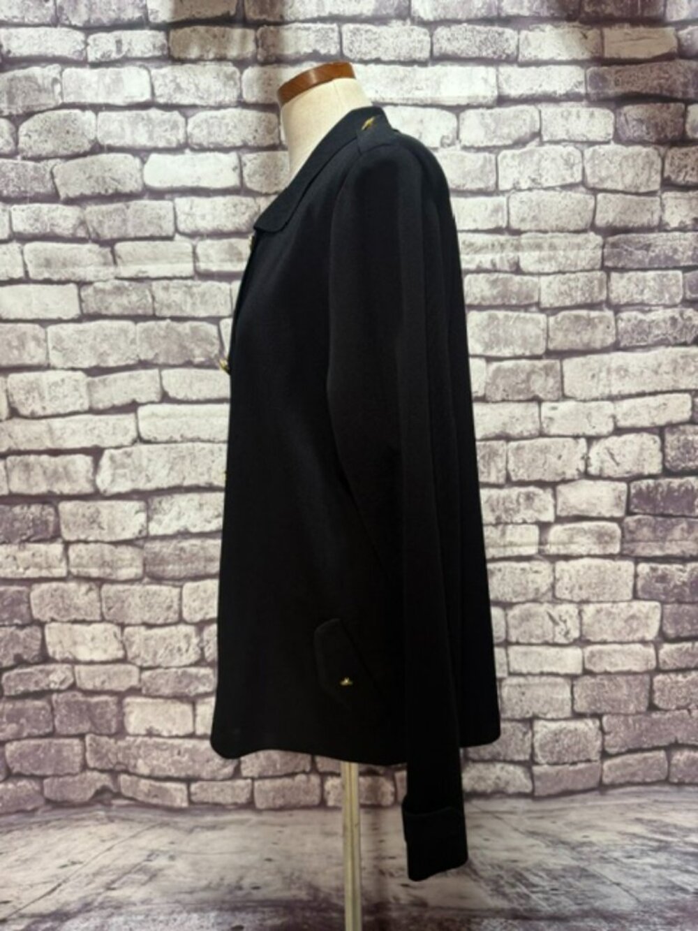 Misook Black Double Breasted Long Sleeve Jacket Size 2X - Picture 3 of 8